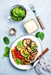 Wall Mural - grilled vegetables