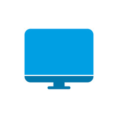 Wall Mural - Monitor - vector icon.