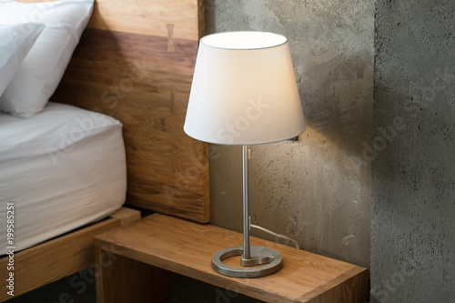Fotomural Modern lamp interior in bedroom