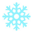 Solid Snowflake Icon
