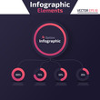 4 option infographic element Concept Template 
