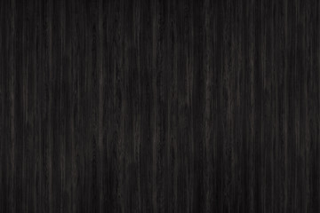 Wall Mural - Wood texture with natural patterns, black wooden texture.