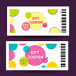 Gift voucher, certificate, discount card, or coupon template.