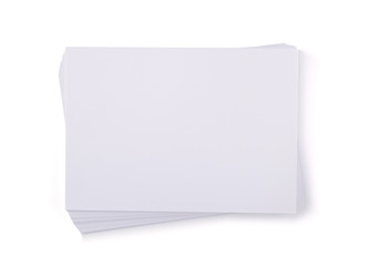 Poster - sheet of paper isolated on white