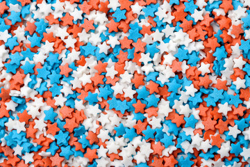 Stars confetti candy sprinkles