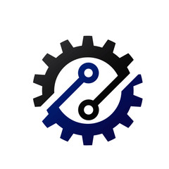 Sticker - gear tech logo