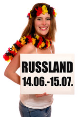 Sticker - Russland 14.6.-15.7.