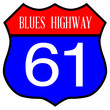 Blues Highway 61 Spoof Sign