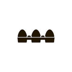 Sticker - egg icon. sign design