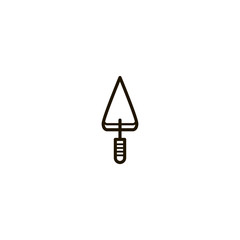 Poster - trowel icon. sign design