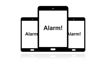 Poster - Tablet Banner - Alarm