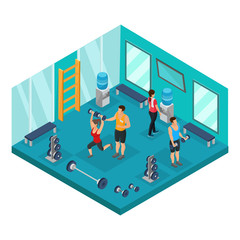 Sticker - Isometric Individual Training Concept