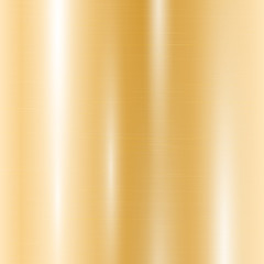 Wall Mural - colorful texture of a golden plate with bright glare of light. vector illustration with a polished m
