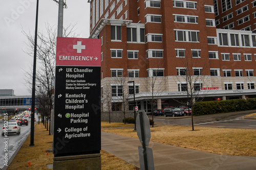 The Emergency Room At The University Of Kentucky Hospital In