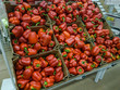© Alis - Bright red ripe paprika background
