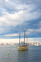 Wall Mural - Cadaques, coastal village of the mediterranean sea - Catalonia, Girona, Spain