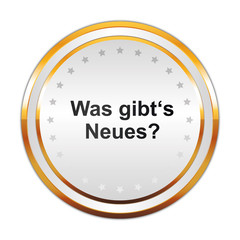 Poster - Luxus Button weiß - Was gibt's Neues?