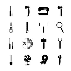 Instruments And Tools with circular, globe and garage tool