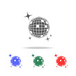 © gunayaliyeva - Disco ball icon. Elements of disco and night life multi colored icons. Premium quality graphic design icon. Simple icon for websites, web design, mobile app, info graphics