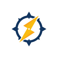 Poster - Energy Compass Logo Icon Design