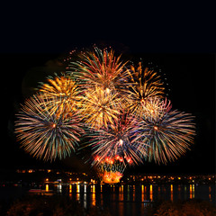 Wall Mural - Celebratory firework