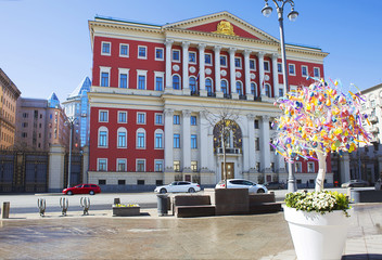 Wall Mural - Россия. Московская весна. Пасха.