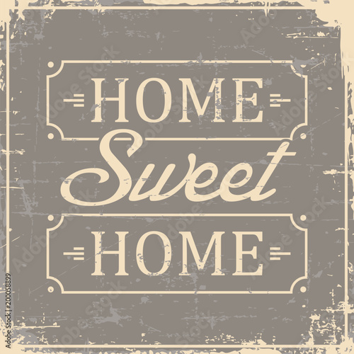 home-sweet-home-signage-vintage-retro-shabby
