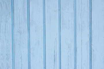 Texture of old blue wooden planks with natural pattern and wood pattern, abstract grunge retro background