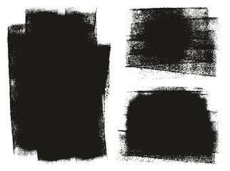 Wall Mural - paint roller background high detail abstract vector background set 142