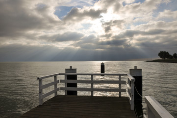 Wall Mural - pier