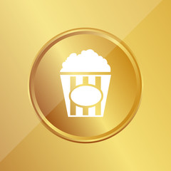 Sticker - Gold Medaille - Popcorn