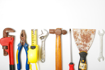 Assorted work and home tools