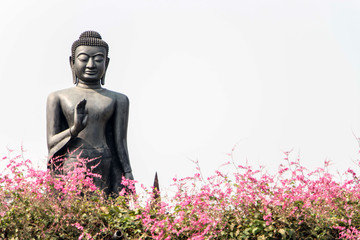 Buddha statue at Wat Thammikarat at Ayutthaya, Thailand