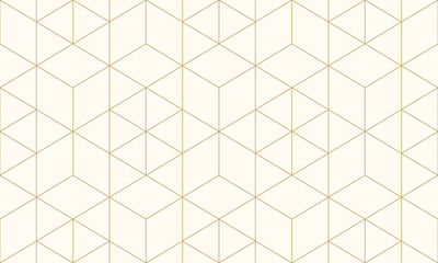 pattern geometric gold line seamless luxury design abstract background.
