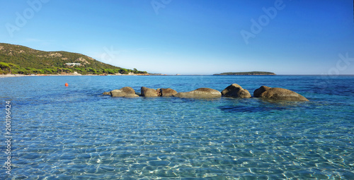 Corse Plage De Palombaggia Buy This Stock Photo And