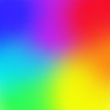 Rainbow Color Gradient Mesh Background Trendy Style Vector Illustration