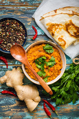 Wall Mural - Traditional Indian lentils Dal