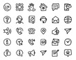 support hand drawn icon design illustration, line style icon, designed for app and web