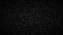 Abstract Dark Background Of Small Circles In Various Sizes In Shades Of Black And Gray Colors.