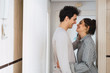 © Kike Arnaiz/ADDICTIVE STOCK - Smiling couple standing at home