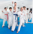 © JackF - Teenagers happy to attend karate class