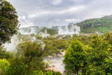 Fototapeta Góry - Spectacular Geothermal activity in Rotorua New Zealand