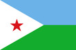 Djiboutian flag, National flag of Djibouti