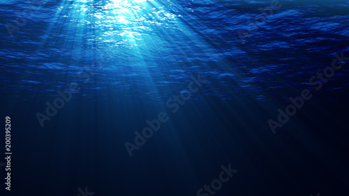 Obraz na płótnie Podwodna scena