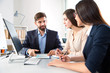 © chagin - Businessman explains to colleagues a new project