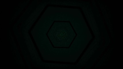 Wall Mural - Abstract Background Pulsing Hexagon 8