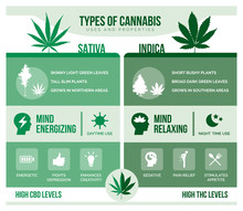 Cannabis Sativa And Cannabis Indica Health Benefits