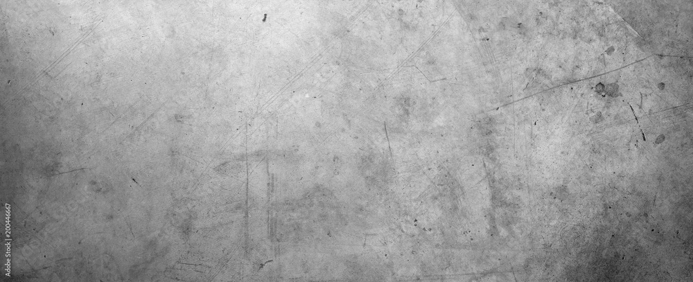 Grey concrete wall - obrazy, fototapety, plakaty 