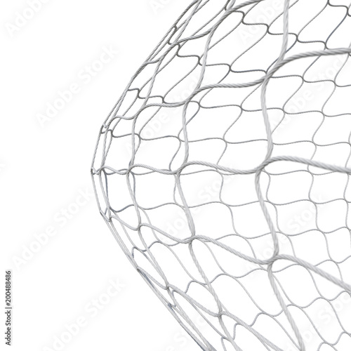 Fotografía Soccer gate net goal action.