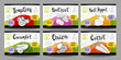 Set of hand drawn food labels, spices labels, fruit labels, vegetable labels